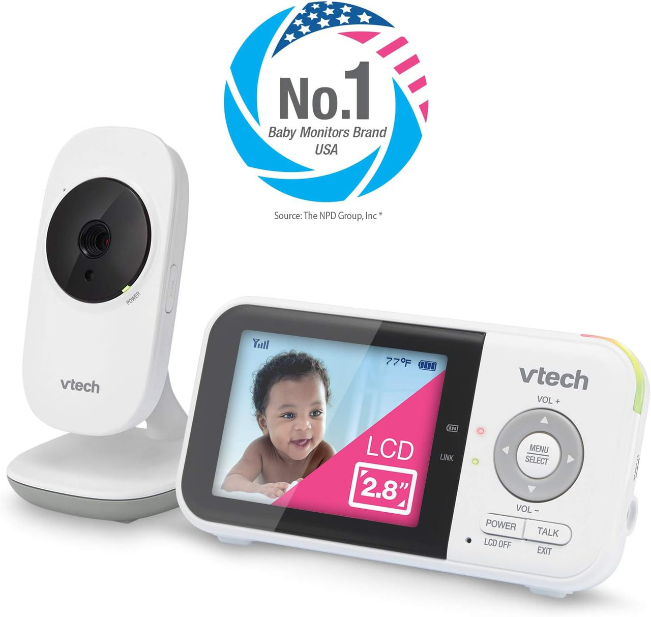 Vtech VM819 - Video Baby Monitor with Extended Battery Life
