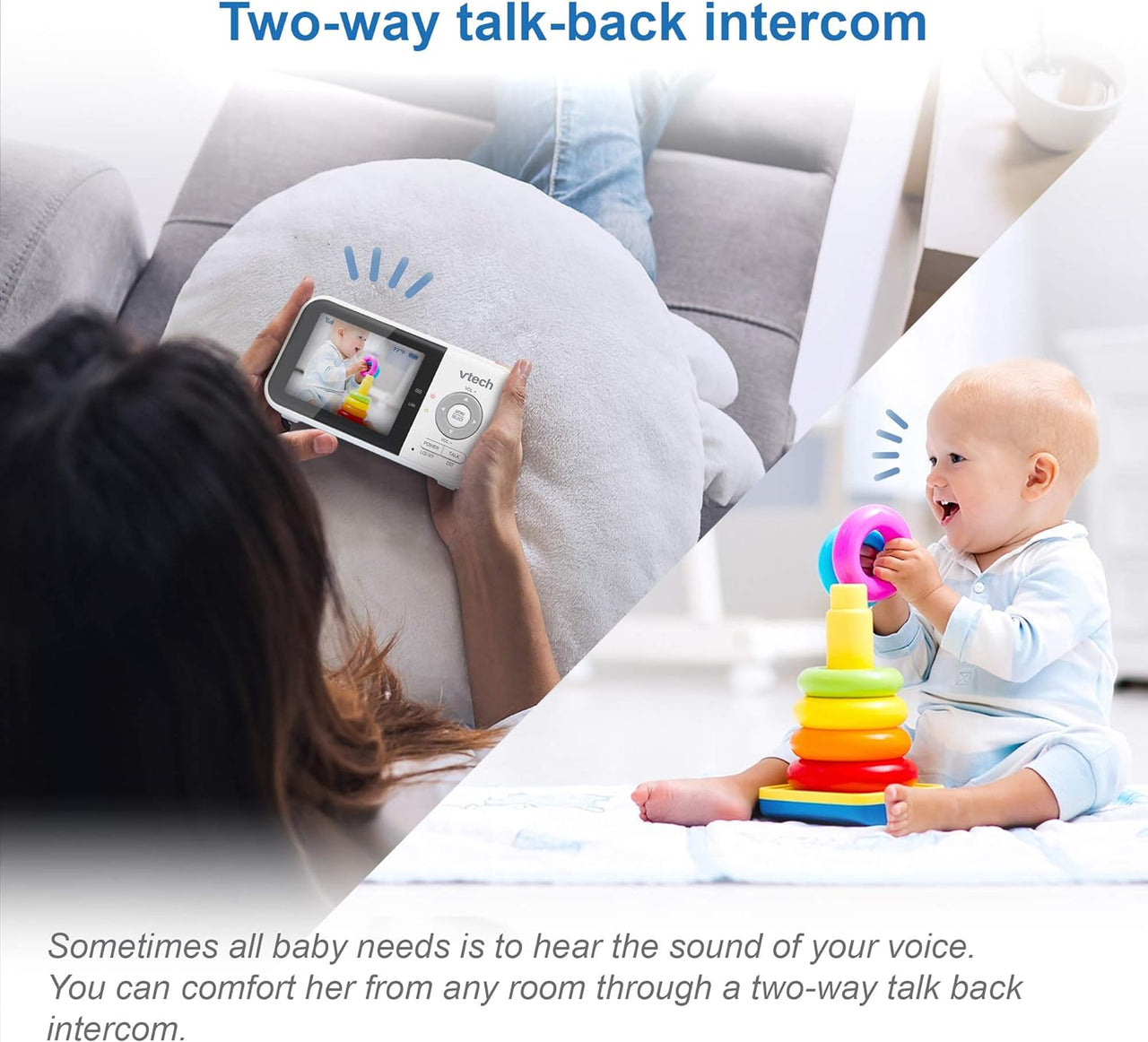 Vtech VM819 - Video Baby Monitor with Extended Battery Life