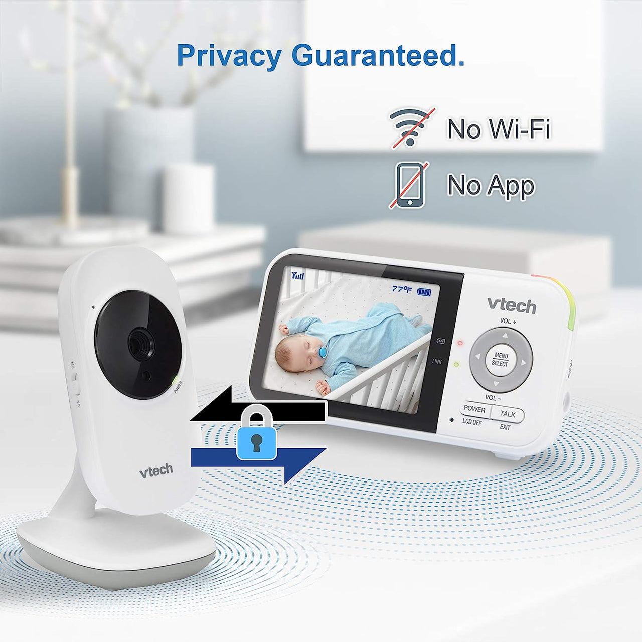 Vtech VM819 - Video Baby Monitor with Extended Battery Life