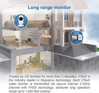 Thumbnail for Vtech VM819 - Video Baby Monitor with Extended Battery Life