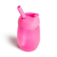 Thumbnail for MUNCHKIN Simple Clean Straw Cup - Blue/Pink