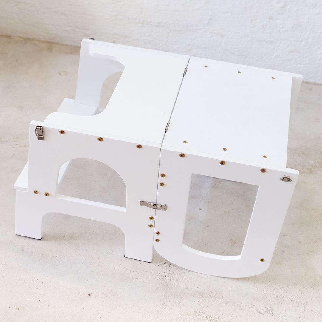 BabyWombWorld 3-in-1 Convertible Stepstool, Desk Chair and Ladder