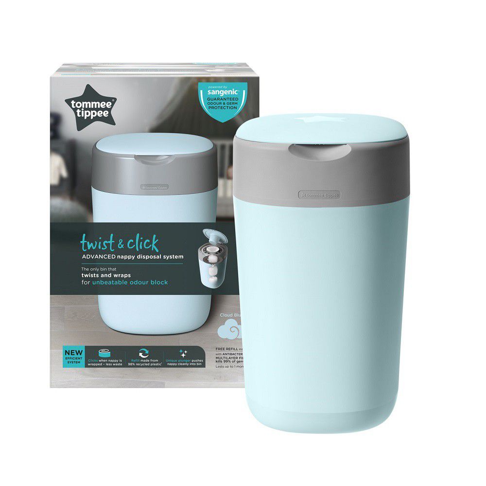 Tommee Tippee Twist & Click Nappy Disposable Bin
