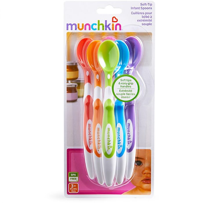Munchkin Soft Tip Infant Spoons 6Pck