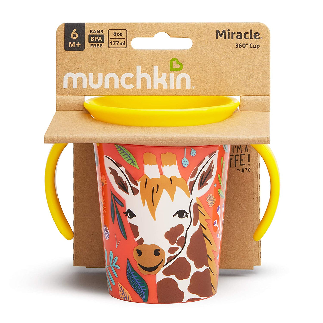 Munchkin Miracle 360 Trainer Cup - Wild Love Giraffe