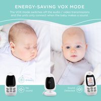 Thumbnail for BabyWombWorld 2.0″ Video Baby Monitor with Audio and Night Vision - BWW 610