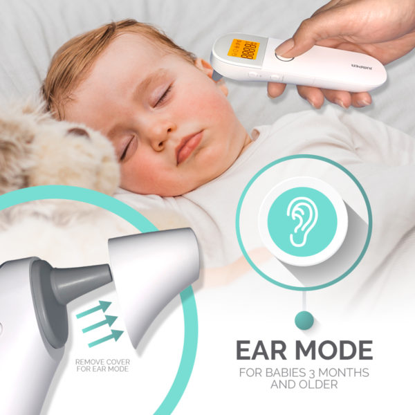 3-in-1 Ear & Forehead Thermometer