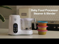 BabyWombWorld Baby Food Processor Steamer Blender and Milk Bottle Warmer