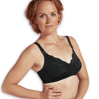 Thumbnail for Carriwell Lace Drop Cup Bra - Black