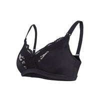 Thumbnail for Carriwell Lace Drop Cup Bra - Black