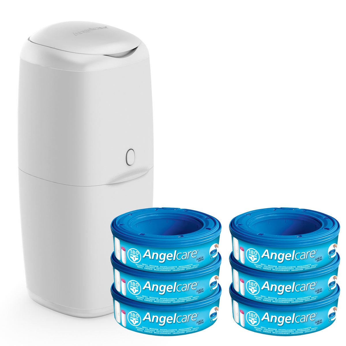 ANGELCARE Nappy Bin Refill 1/3/4/6 Pack