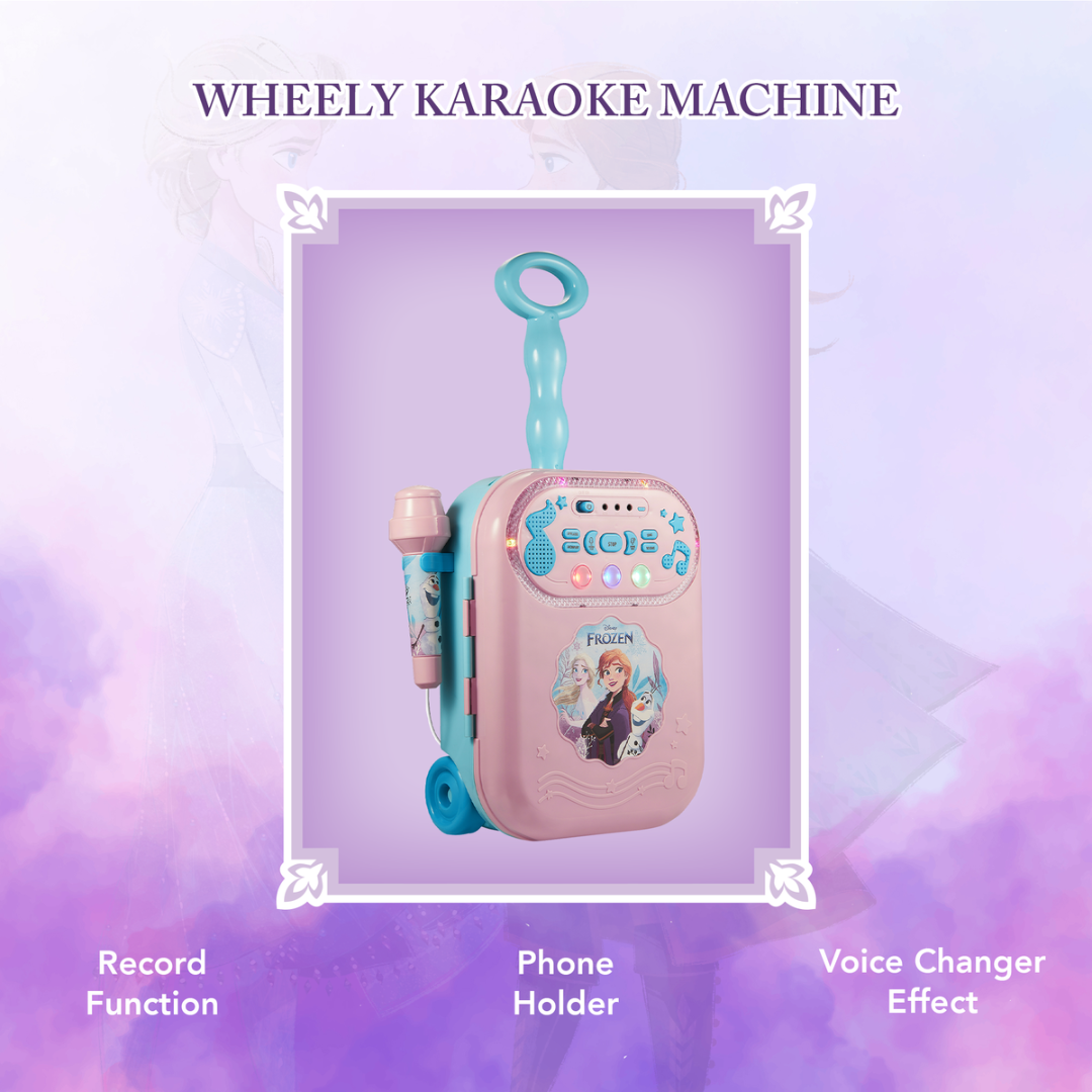 Frozen Wheely Karaoke Machine