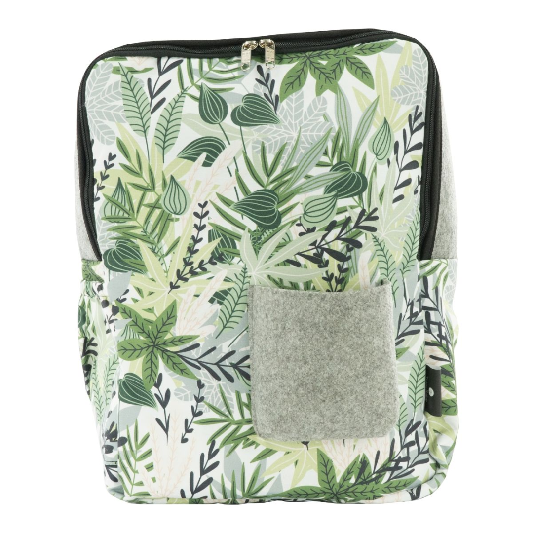 Totes Babe Diaper Backpack - Jungle Green