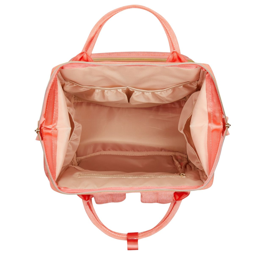 Totes Babe Alma Diaper Backpack - 18L - Peach