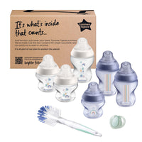 Thumbnail for Closer to Nature Newborn Baby Bottle Starter Set – Blue