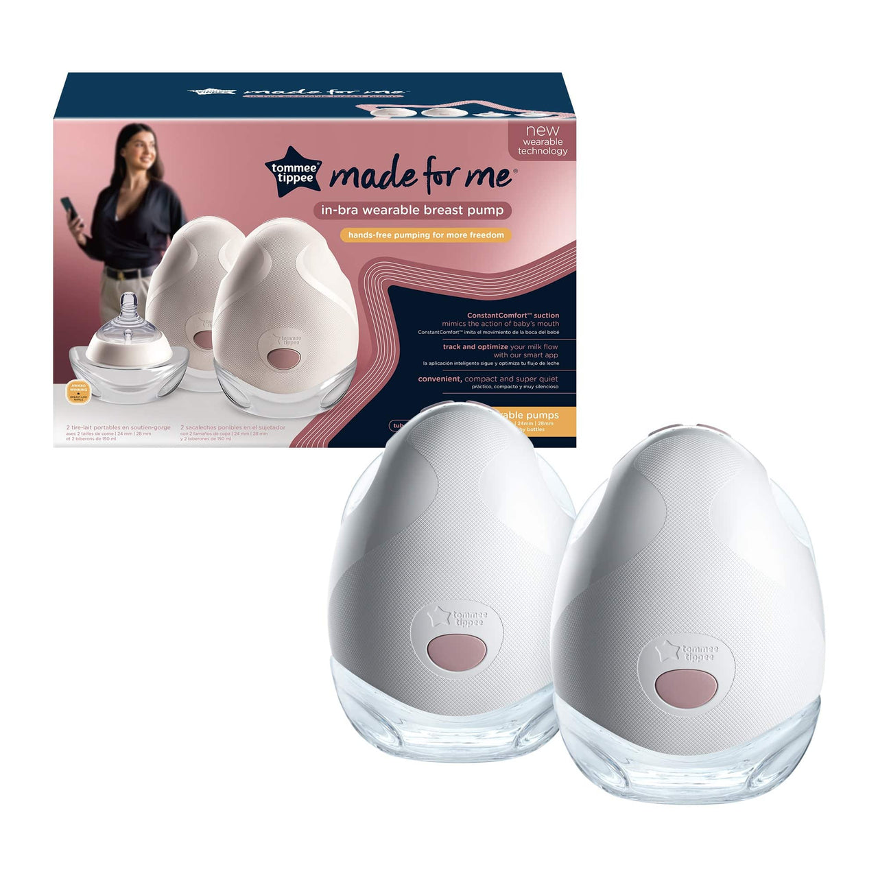 Double Wearable Breastpump bundled