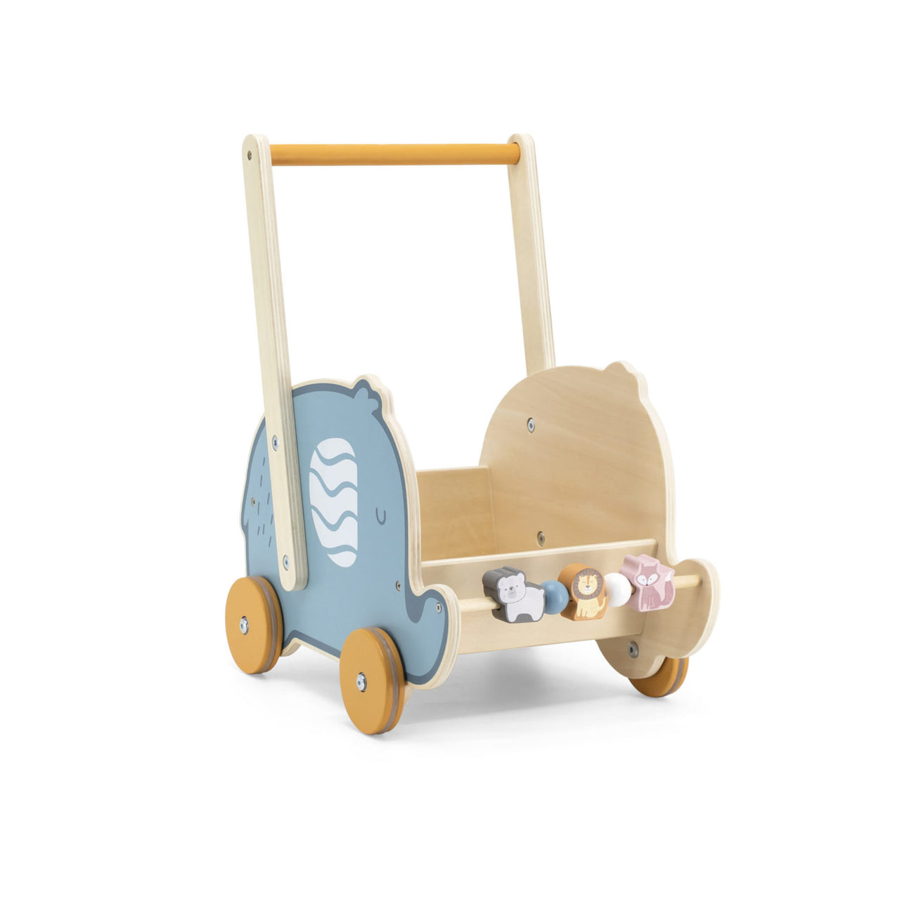 Polar B Wooden Doll Buggy Elephant Walker