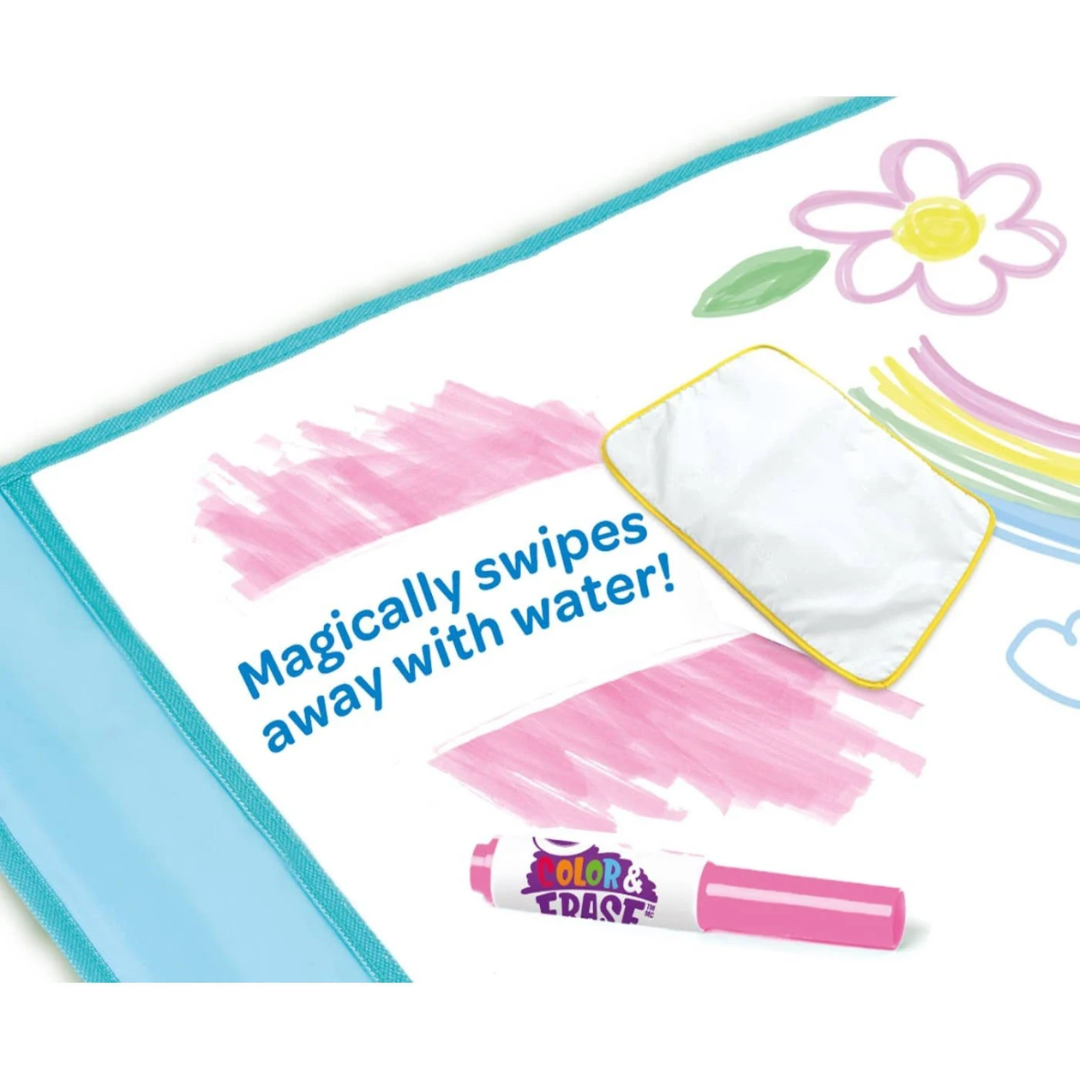 Crayola - Mini Kids Colour And Erase Mat 90cm x 60cm