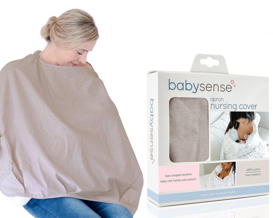 Babysense Nursing Cover - Stone