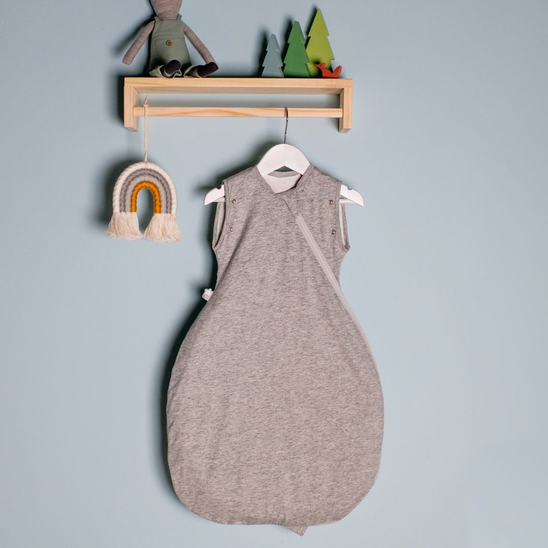 Oatmeal/Grey Marl/Blush GroBag Swaddlebag