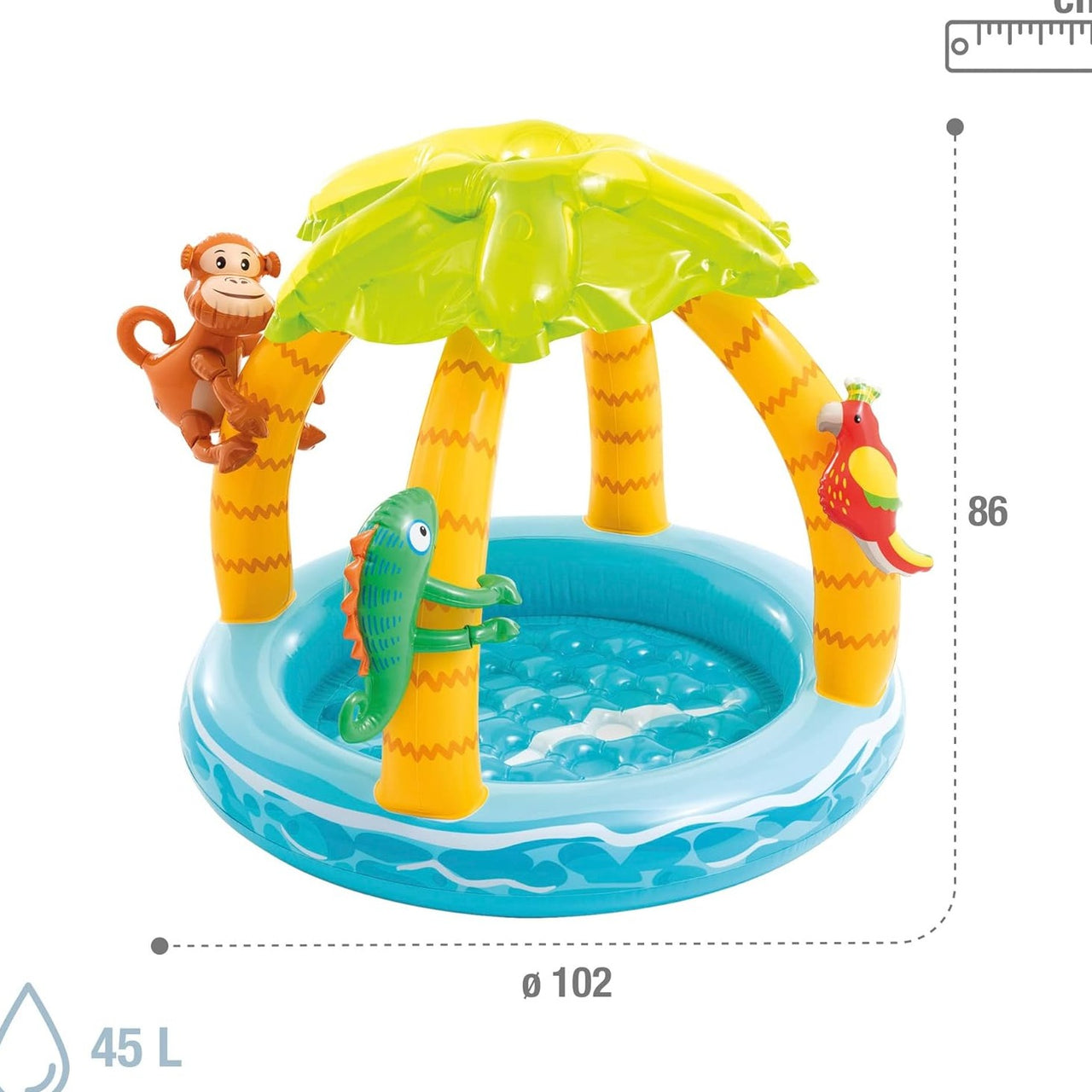 Tropical Island Baby Pool