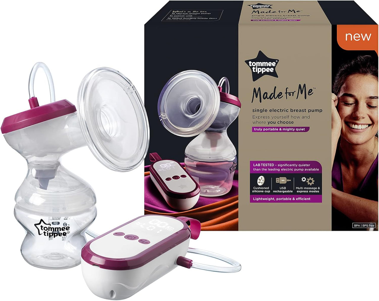 Tommee Tippee Made for Me Single Electric Breast Pump