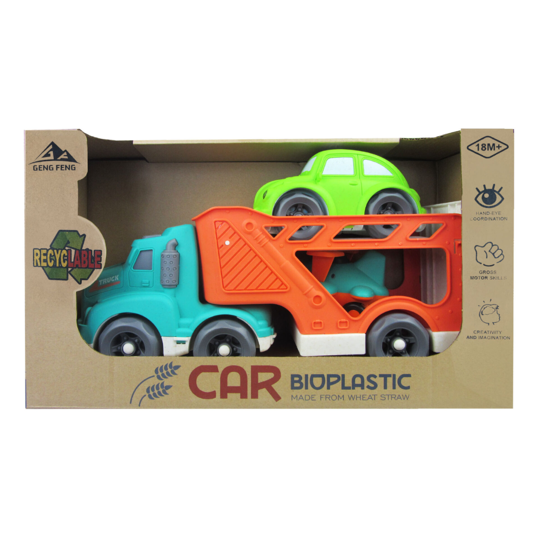 Bioplastic Carrier Truck, Car & Plane Set