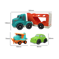 Thumbnail for Bioplastic Carrier Truck, Car & Plane Set