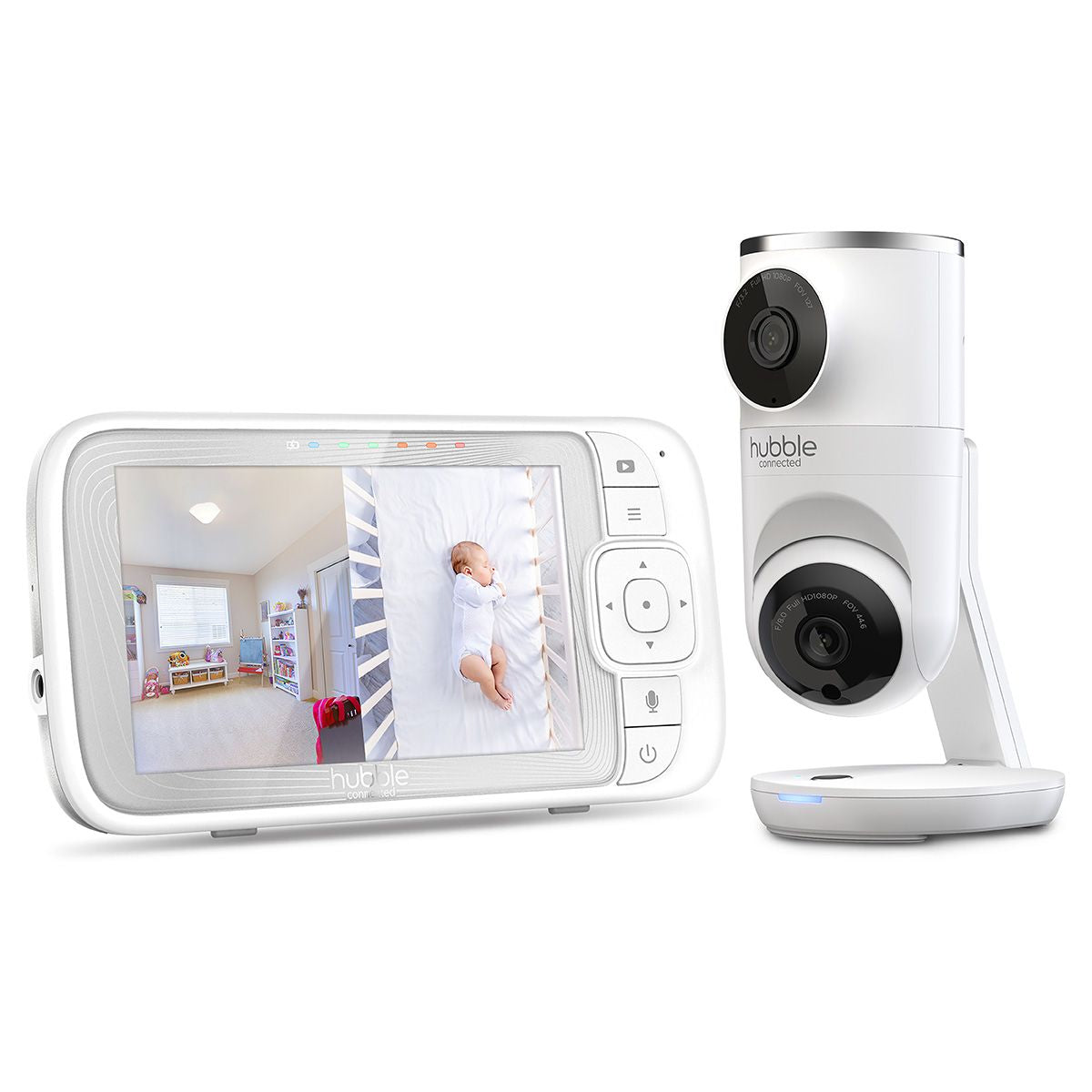 Nursery Pal Dual Vision 5” Smart HD Dual Camera Baby Monitor