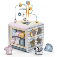 Thumbnail for PolarB 5-in-1 Wooden Activity Cube