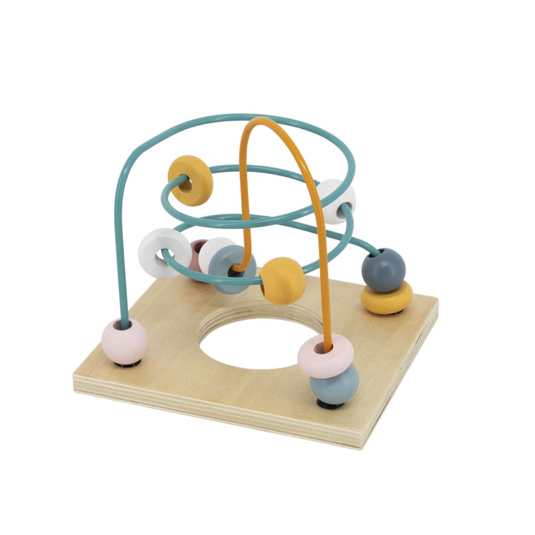 PolarB 5-in-1 Wooden Activity Cube