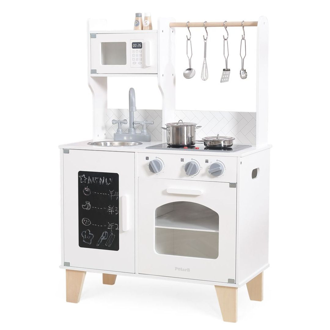 Little Chef's Kitchen with  Light and Sound  - Classic White