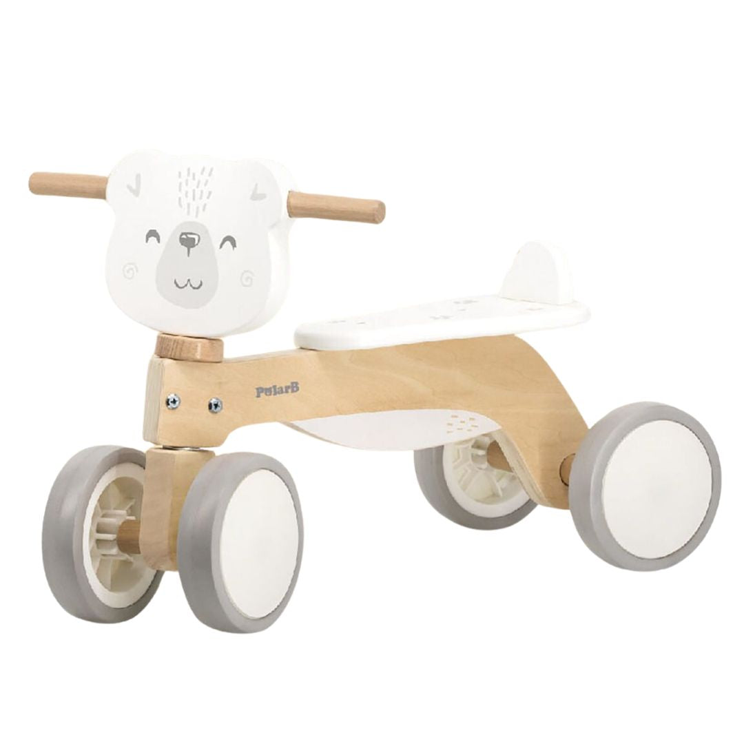 Wooden trike - Polar Bear/Fox