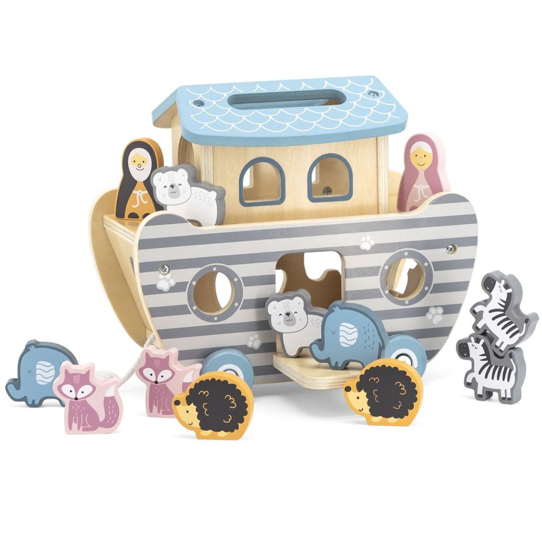 Polar B Noah's Ark Wooden Shape Sorter