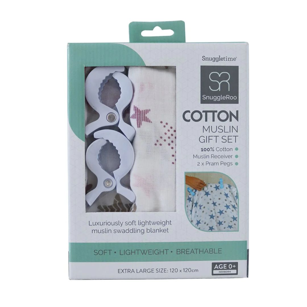 Snuggletime Muslin Gift Set