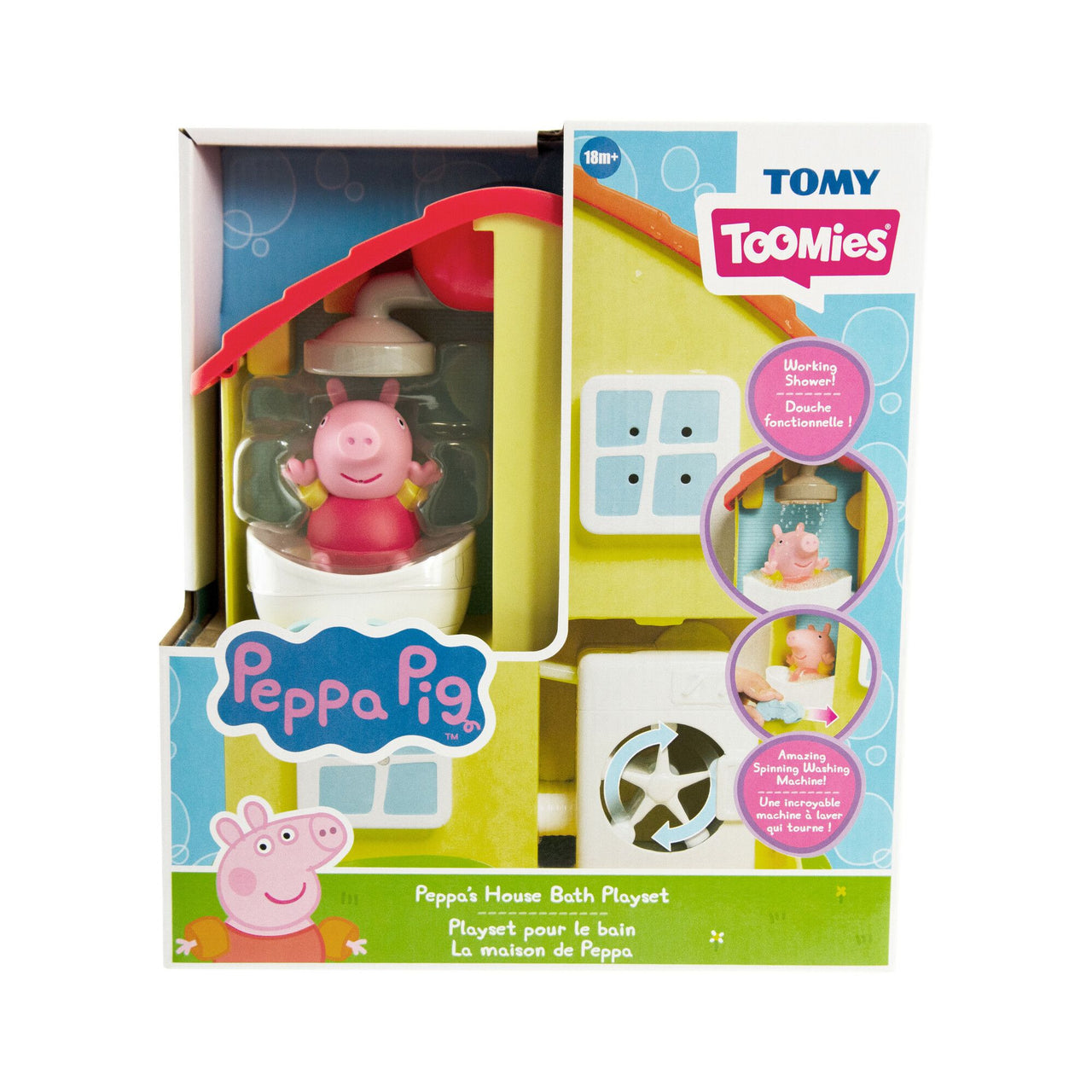Peppa Pig - Peppa's House Bath Playset