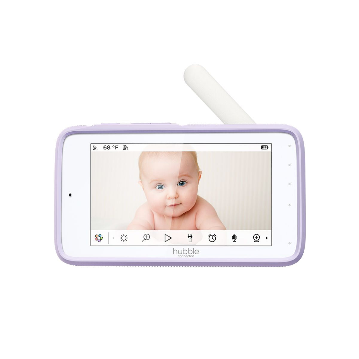 Nursery Pal Deluxe Touch Screen 5” Smart HD Baby Monitor with Touch Screen Viewer and Portable Camera