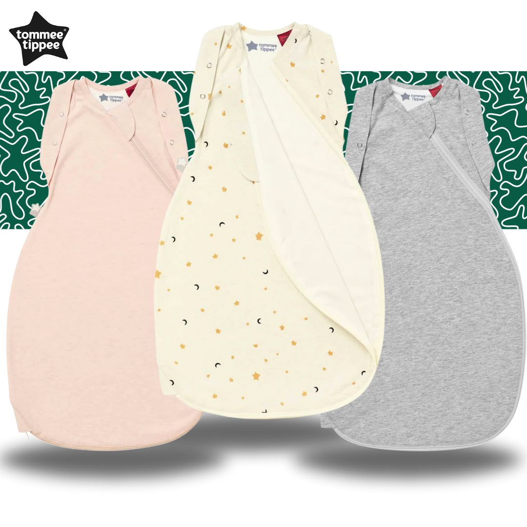 Oatmeal/Grey Marl/Blush GroBag Swaddlebag