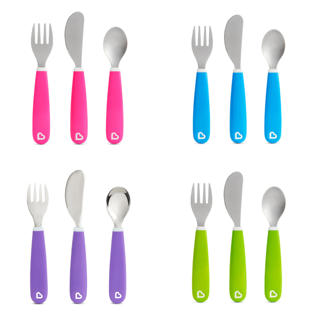 Munchkin Splash Toddler Fork-Knife-Spoon