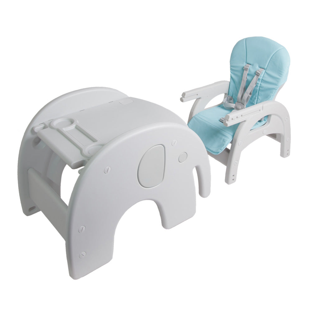 2-in-1 Feeding Chair - Ellie Blue