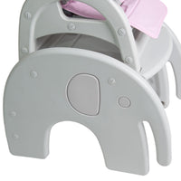 Thumbnail for 2-in-1 Feeding Chair - Ellie Pink