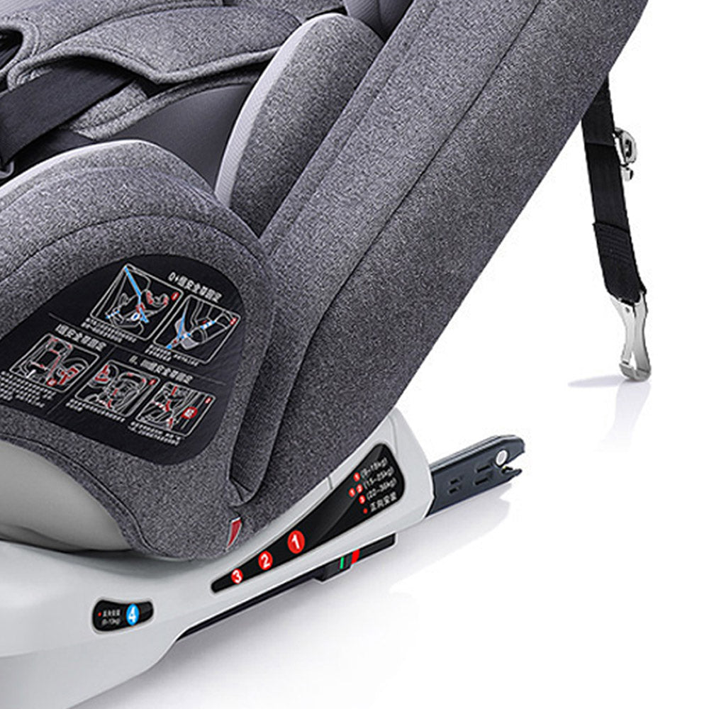 Orbit 2-way Convertible Car Seat - Grey. Group 0-3 with Isofix