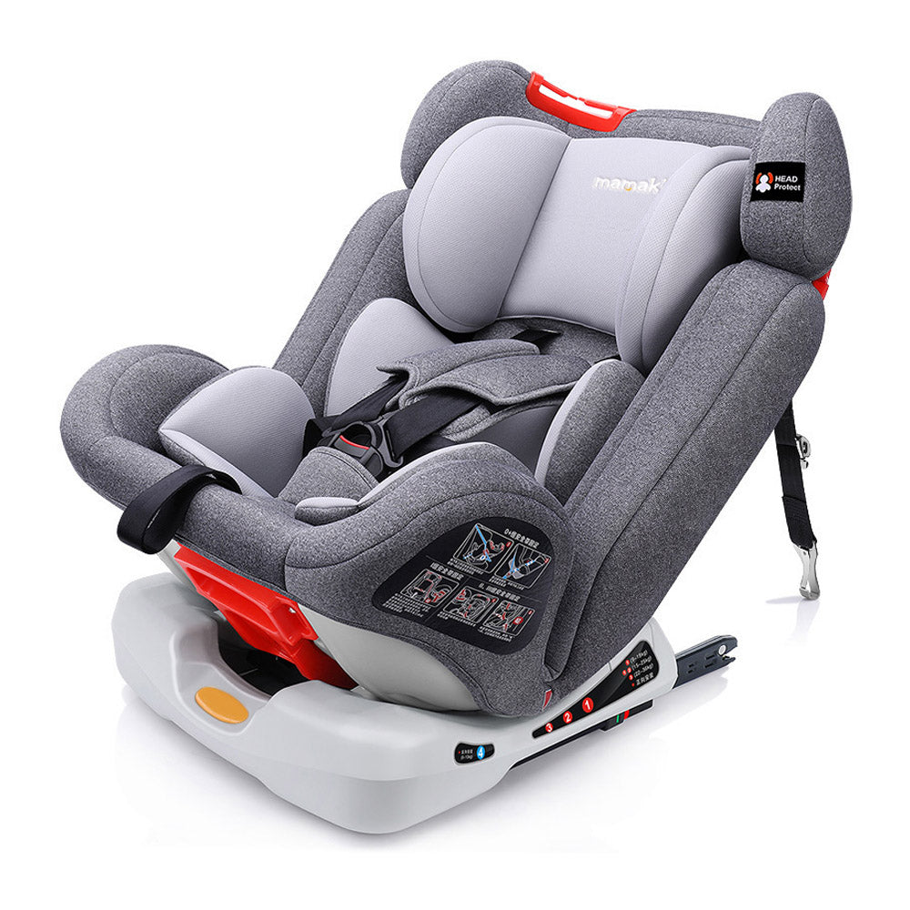 Orbit 2-way Convertible Car Seat - Grey. Group 0-3 with Isofix