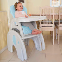 Thumbnail for 2-in-1 Feeding Chair - Ellie Blue