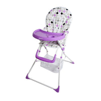 Thumbnail for Nibble Light Feeding Chair - Purple Dot