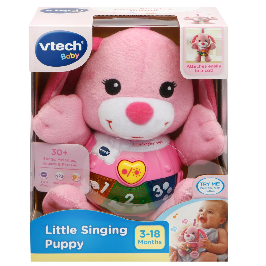Little Singing Puppy - Pink
