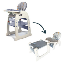 Thumbnail for 2-in-1 Feeding Chair - Grey Mouse