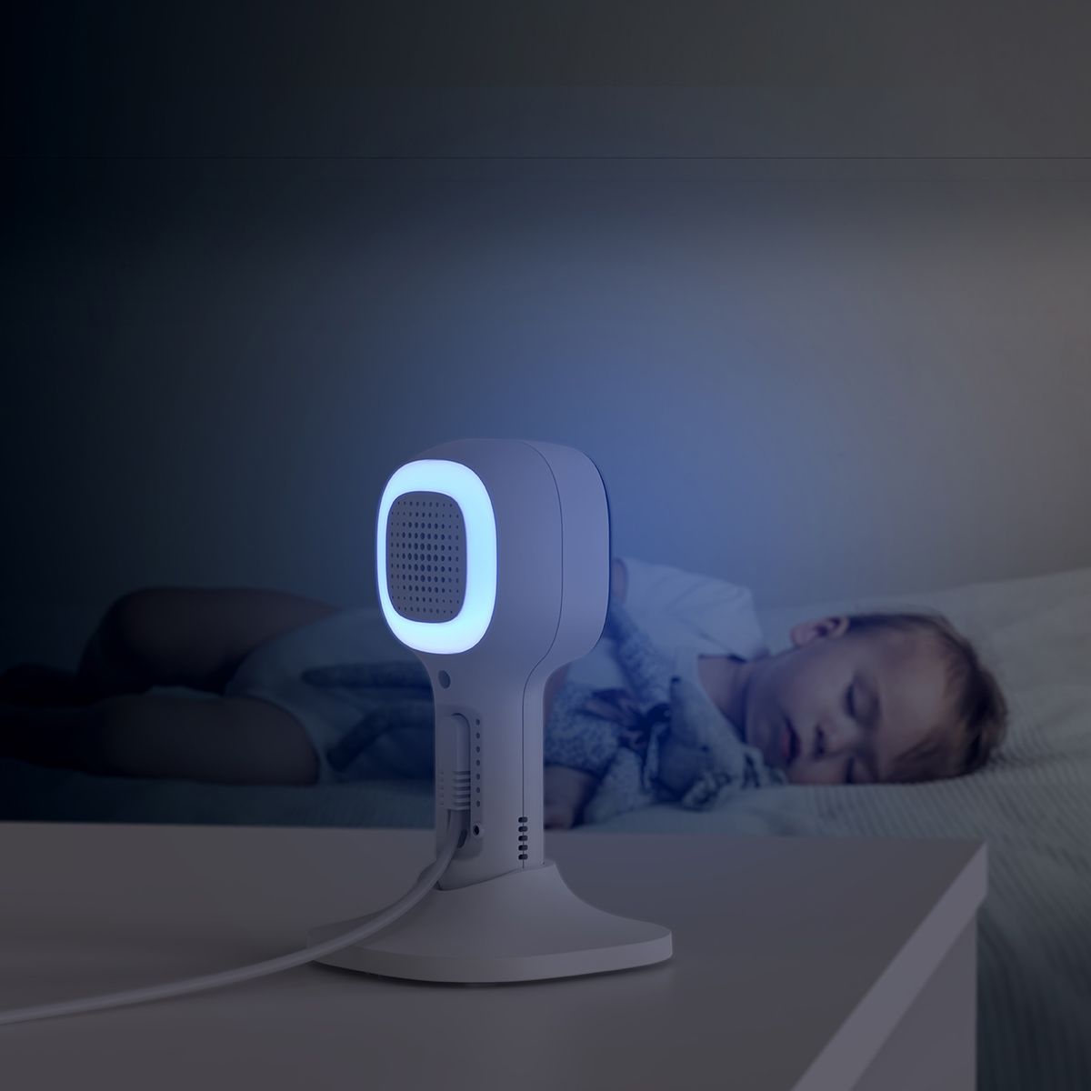 Nursery Pal Cloud Video Monitor5” Smart Baby Monitor with Night Light
