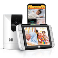 Thumbnail for Kodak C525 Smart Video Baby Monitor Wifi