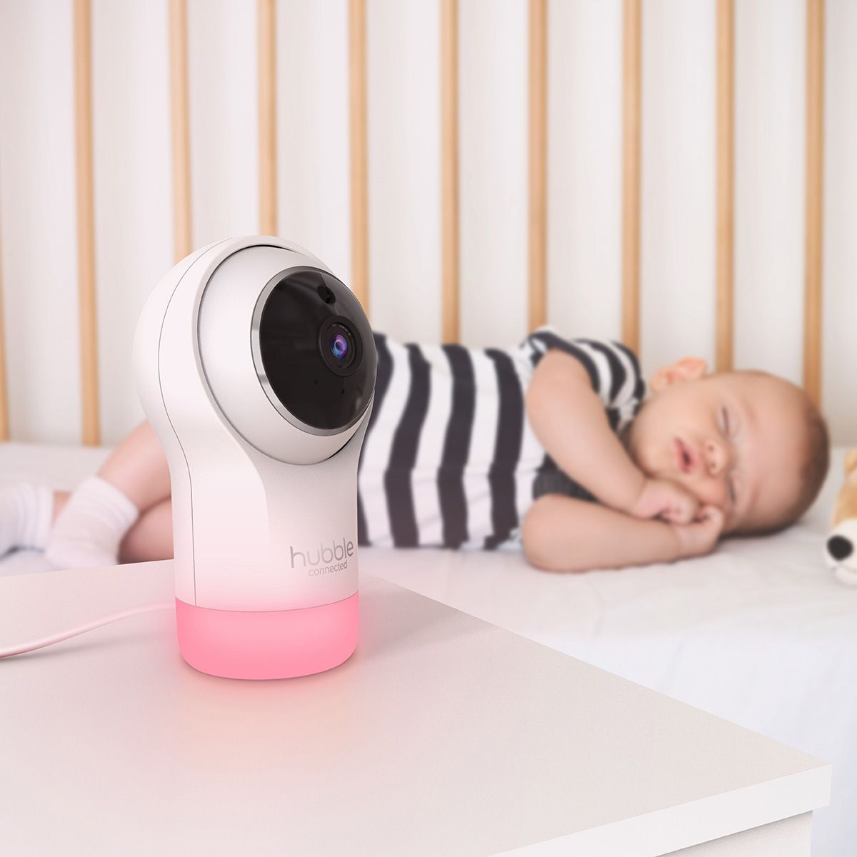 Nursery Pal Glow Smart HD Baby Monitor with Night Light